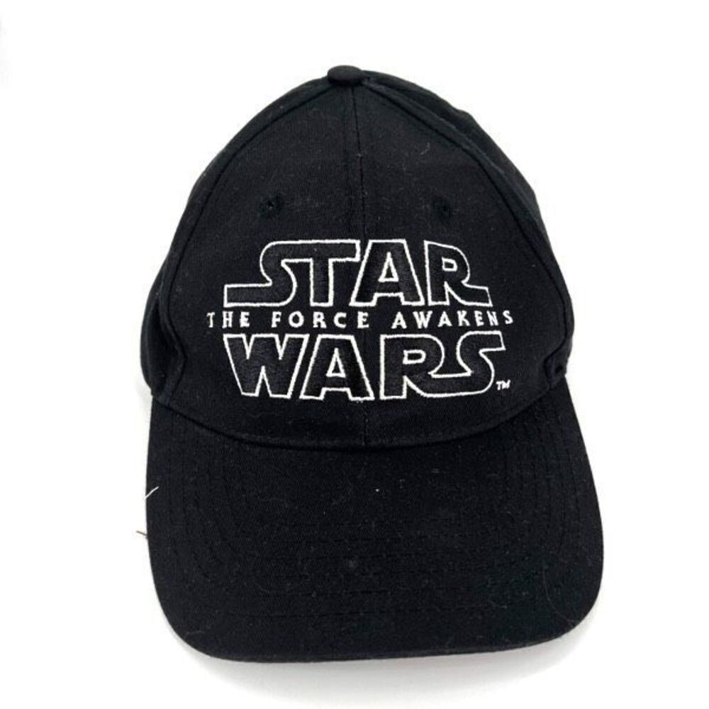 Star Wars The Force Awakens Hat Adult Strapback Black Baseball Dad Cap Lucasfilm